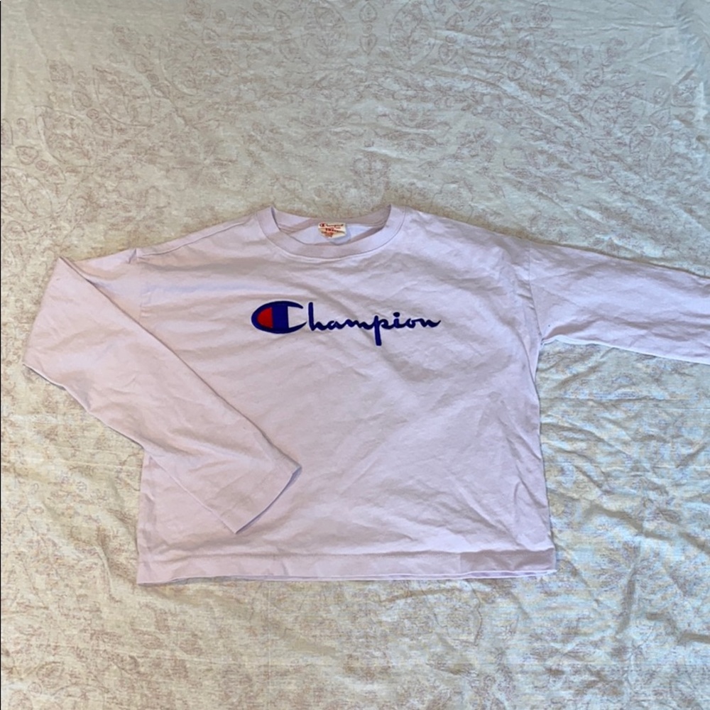 Champion Cropped Long Sleeve